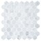 Andova Tiles SAMPLE Dayberry 15 x 15 Marble Arabesque Wall  Floor Mosaic Tile SAM-ANDDAY142 - alternate 6